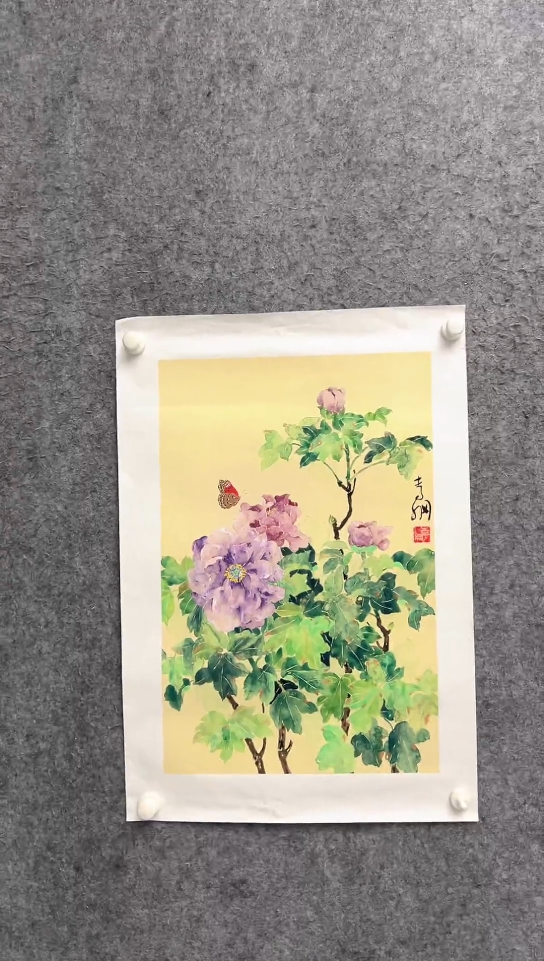 国画李纲-2.7平尺-国画