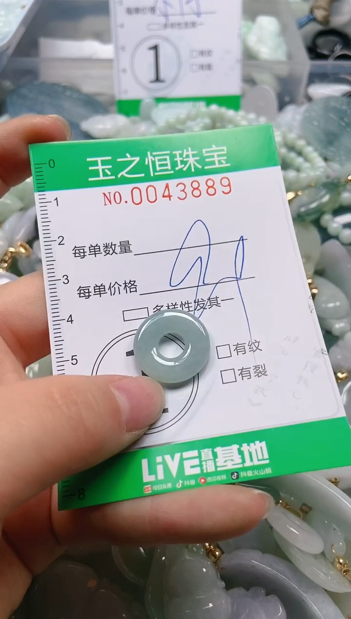 【闪购商品】翡翠颈饰未镶嵌闪购0043889