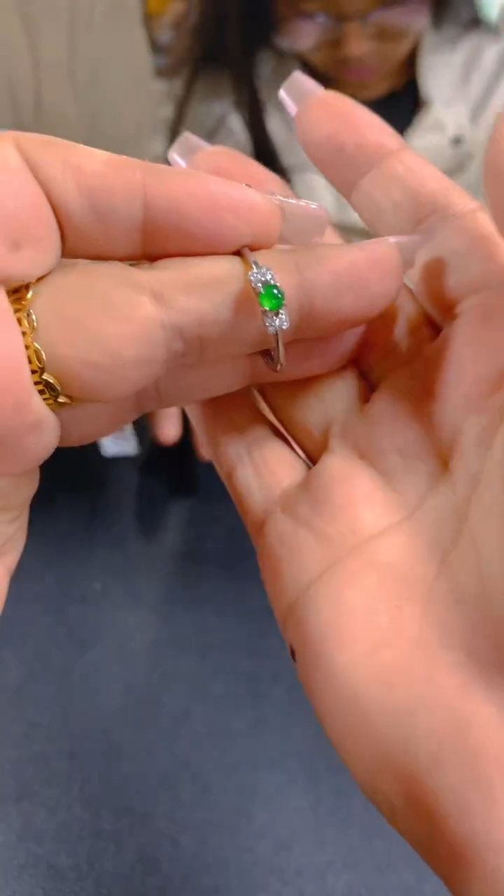 【闪购商品】翡翠戒指未镶嵌0464262394多样性发其一