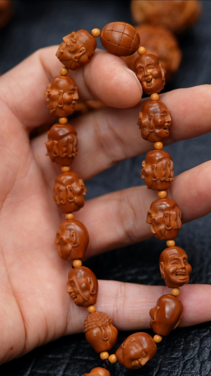 手串/手链橄榄核美****心十八