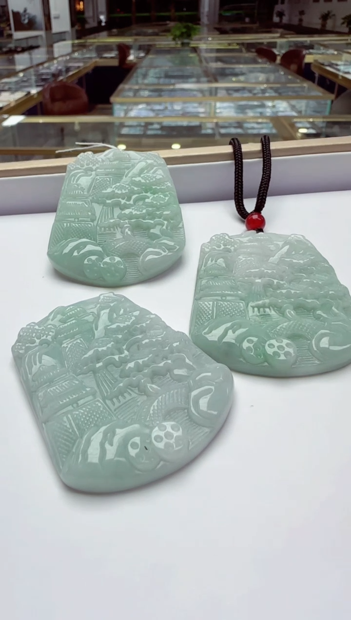 颈饰未镶嵌翡翠多样性发其一