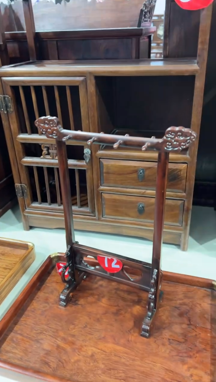 木海*王木 花梨木小毛笔架