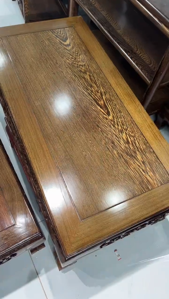 木海**空鸡翅木长方大炕桌100*50*38