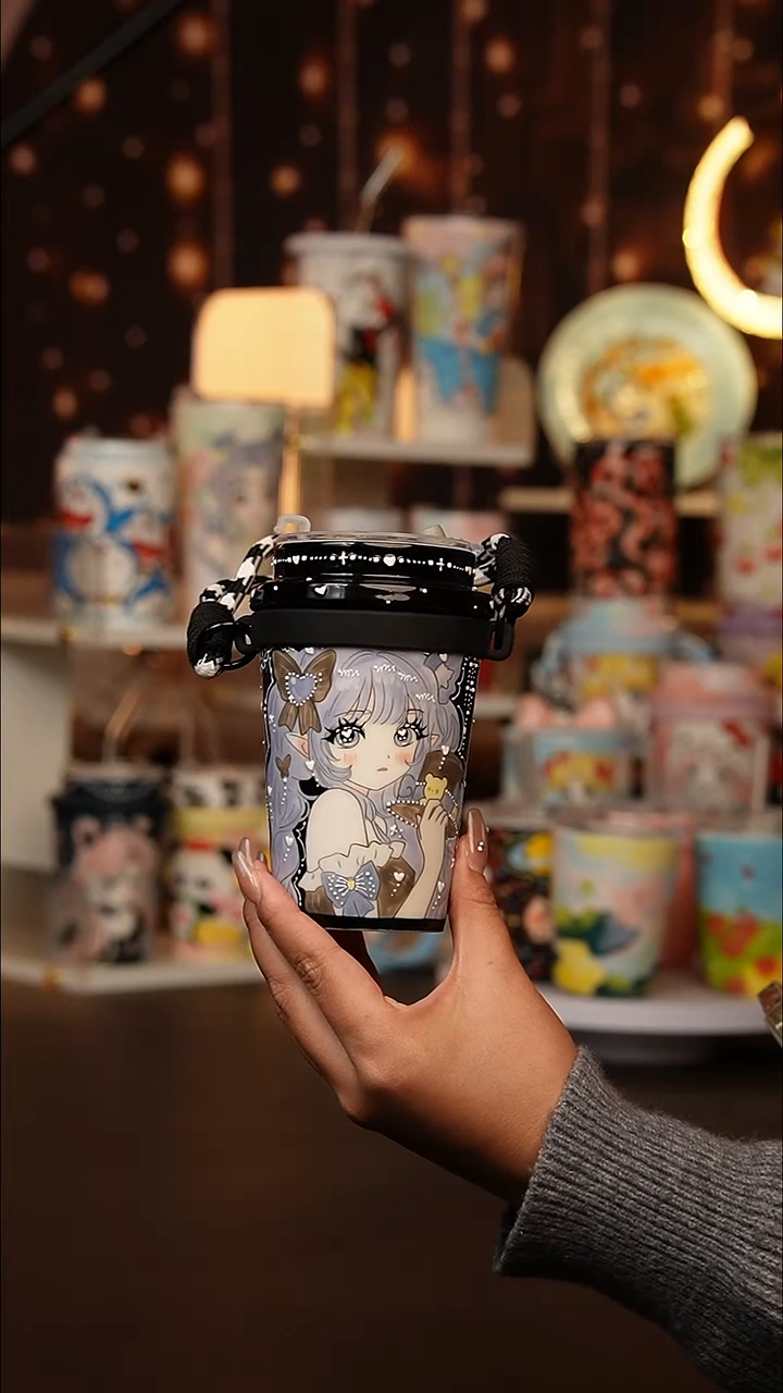 （玉泥）景德镇手工手绘文创陶瓷杯·