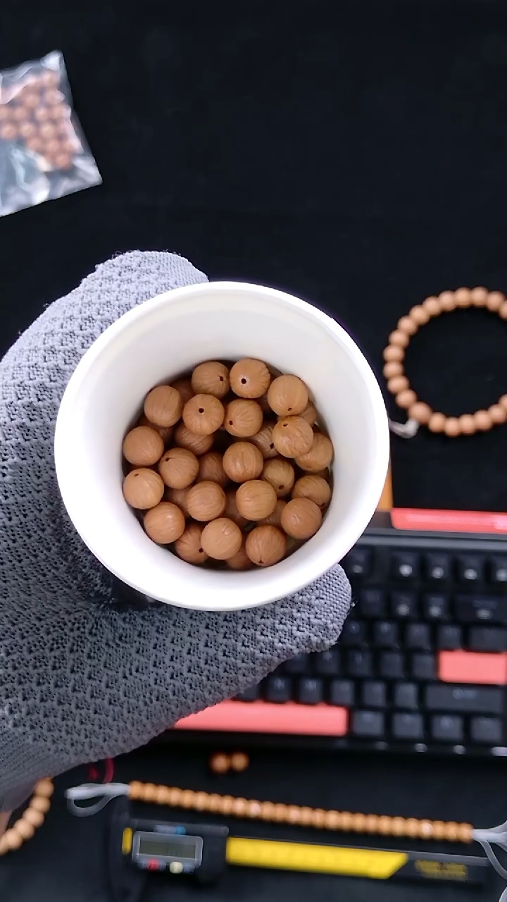 手串猴头核桃那**敏猴头小聚宝盆11尺寸