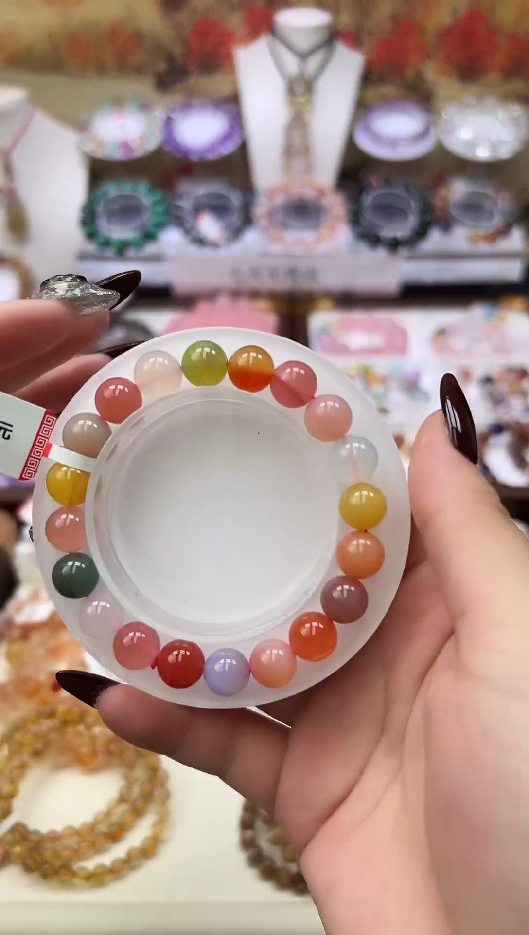 未镶嵌手串玛瑙/玉髓盐源玛瑙