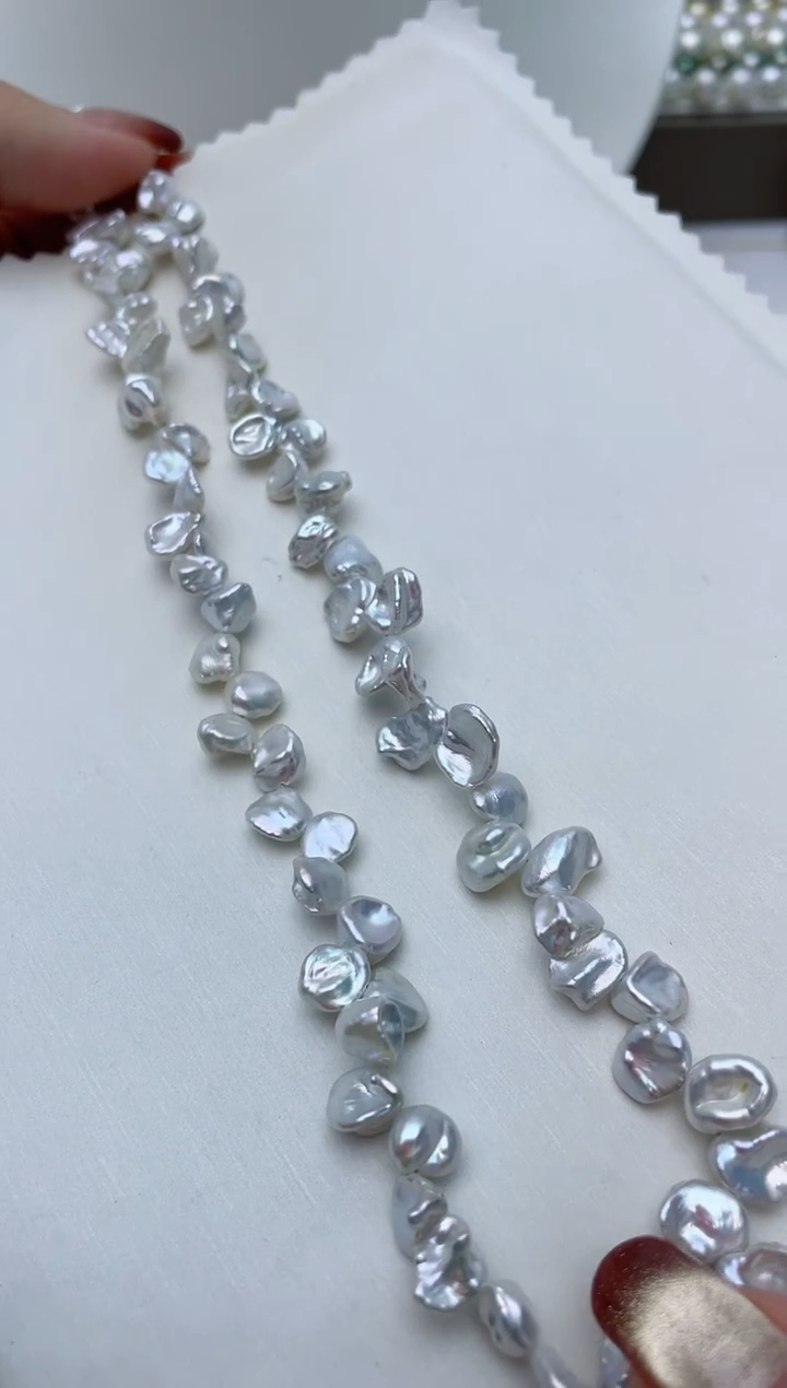 【闪购商品】淡水珍珠颈饰未镶嵌W6