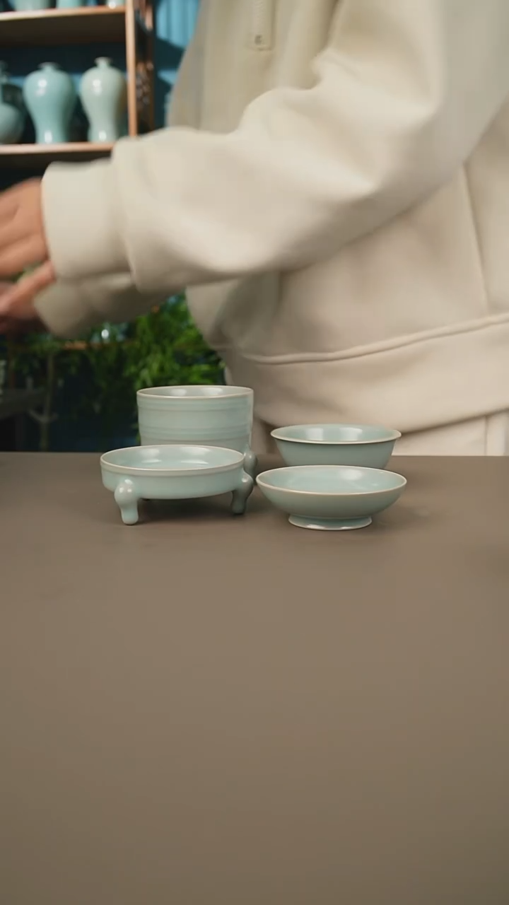 仿古邮票四件套微暇        