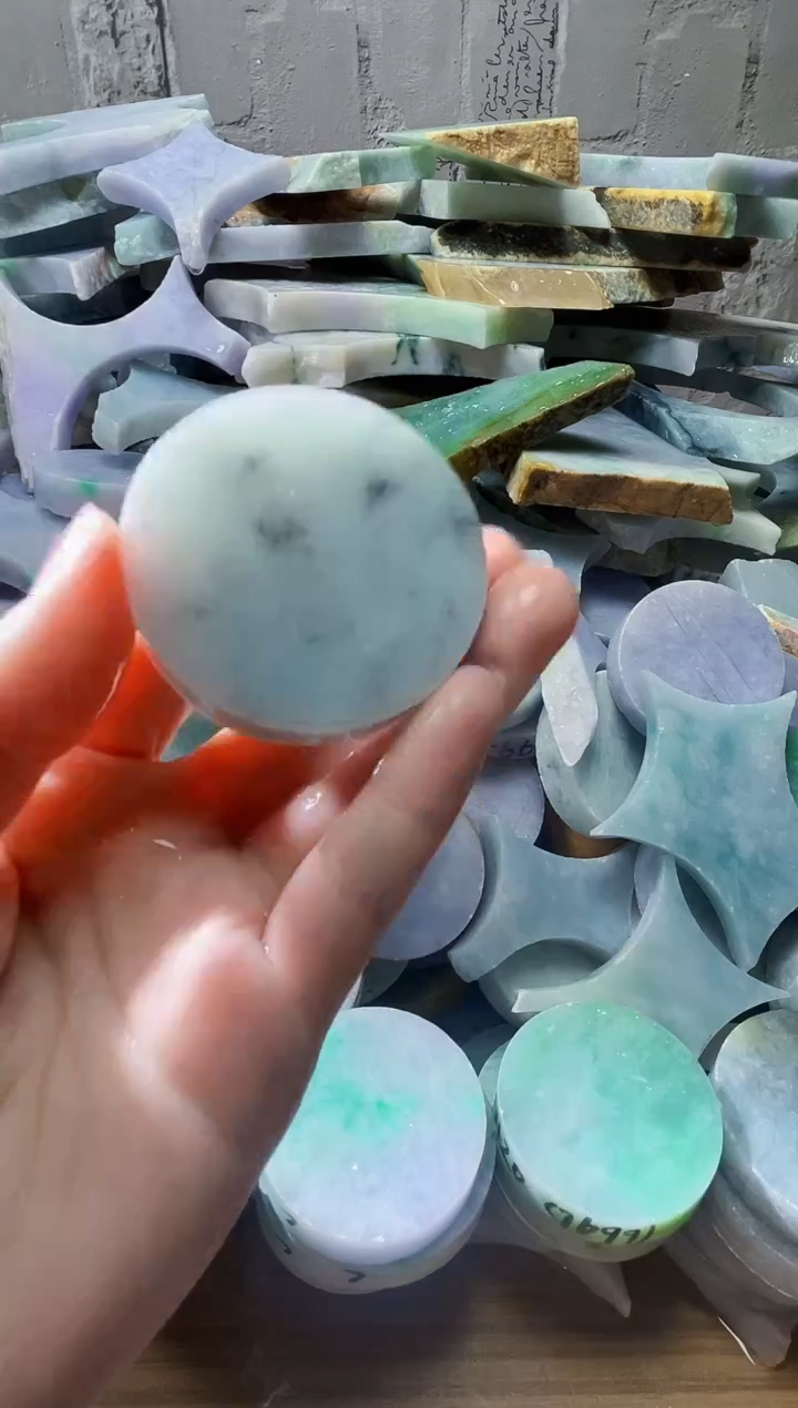 裸石翡翠天然翡翠A货石 南 961