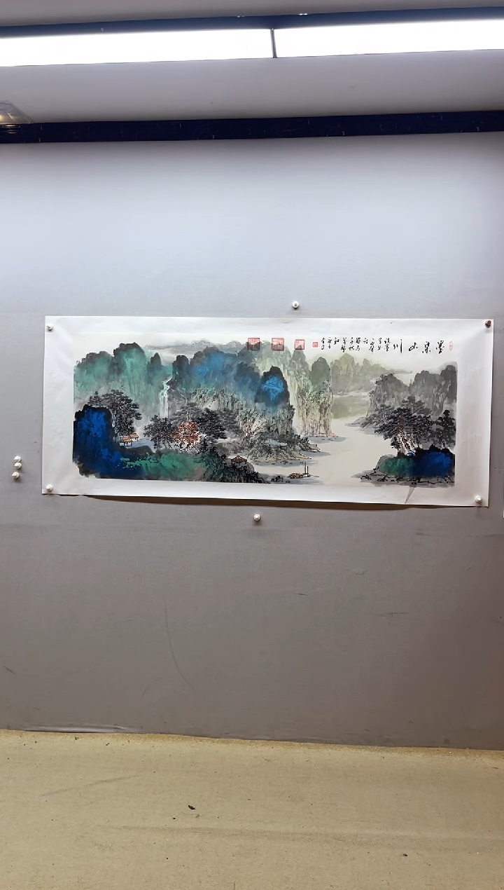 【闪购商品】国画张金专 墨染山川