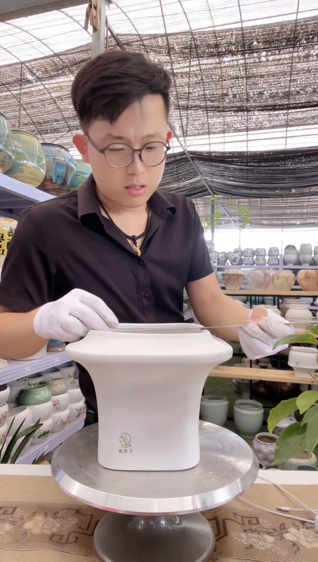 景德镇陶瓷花盆111111