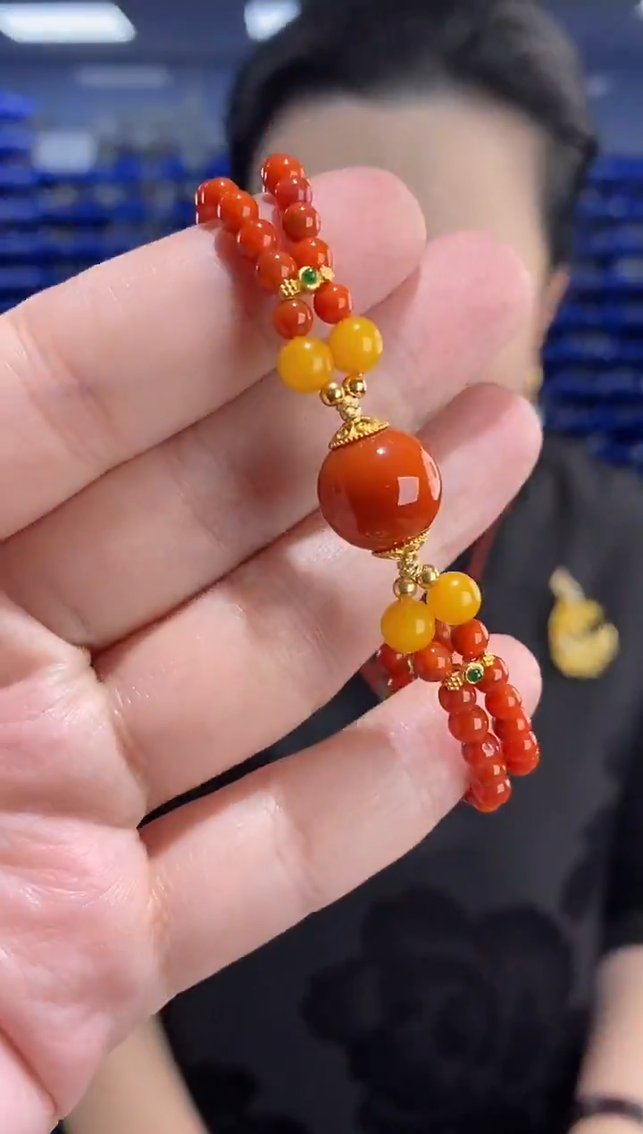 未镶嵌手链南红玛瑙SL5679