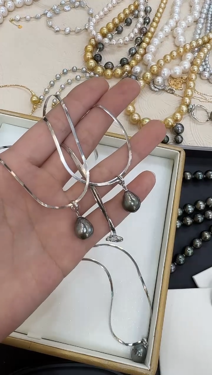 未镶嵌吊坠海水珍珠X1226-1227-287