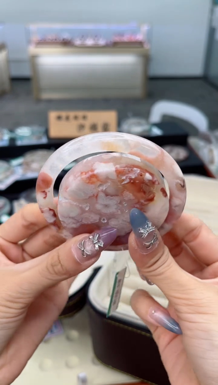 石英质玉手镯未镶嵌61圈口（赠品镯心）642676