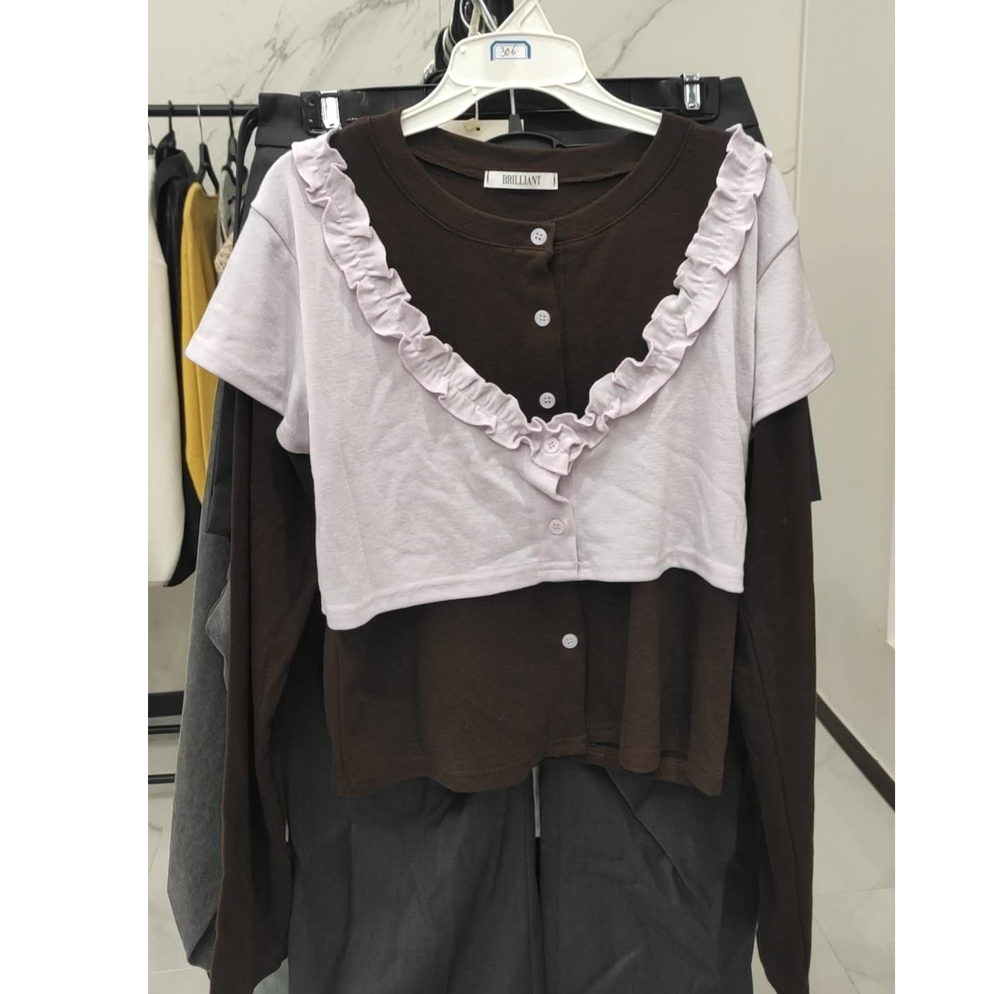 吊带T恤韩版-NO退换 接受再拍 时尚百搭