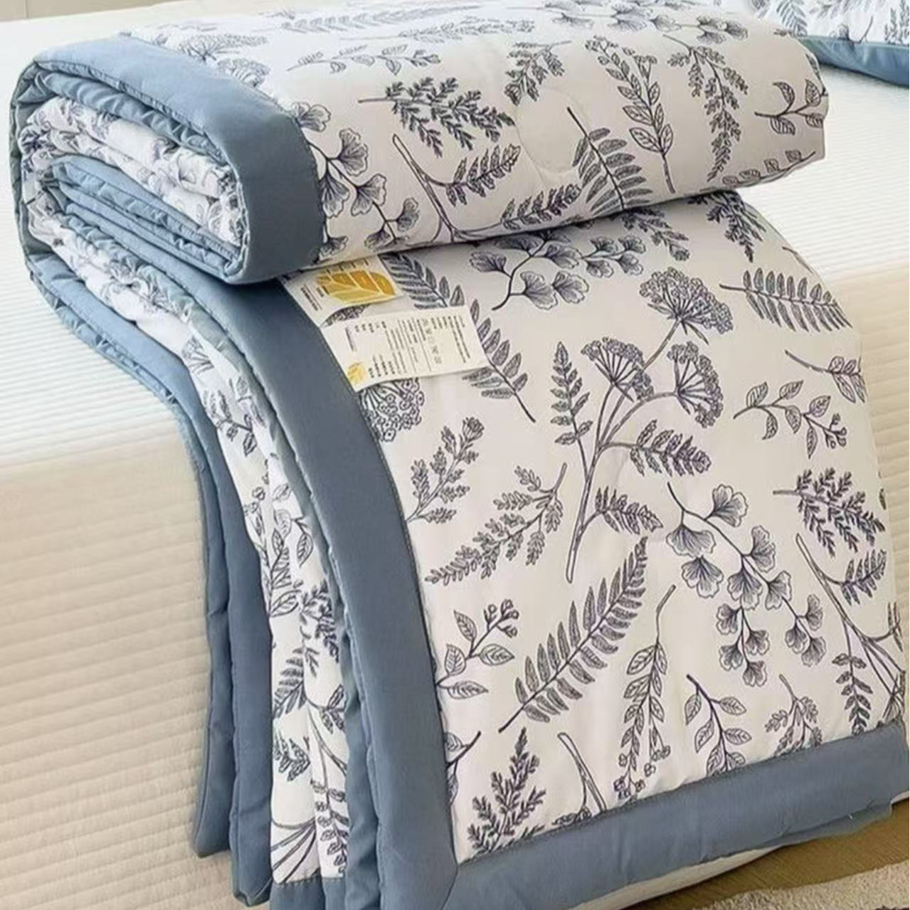 【三总宠粉】纯白双人大豆被