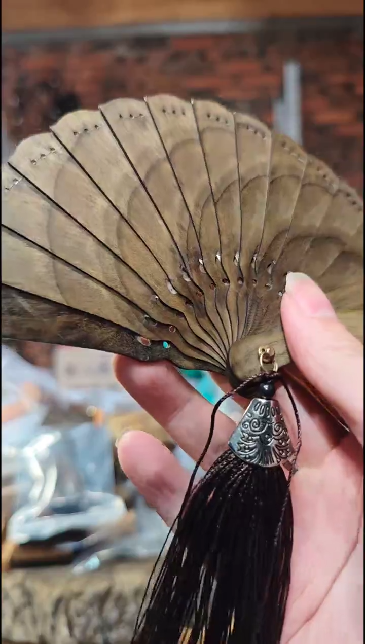 金丝楠    小扇子