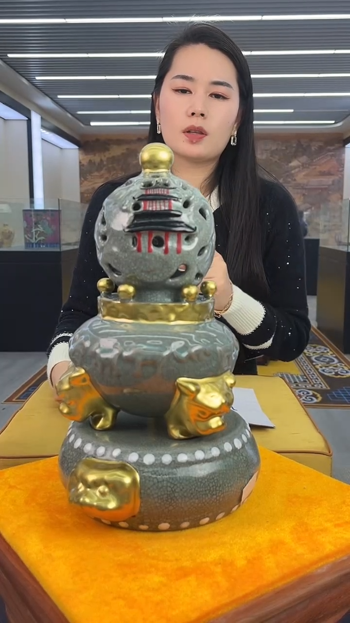【闪购商品】瓷片F304景德镇当代工艺品