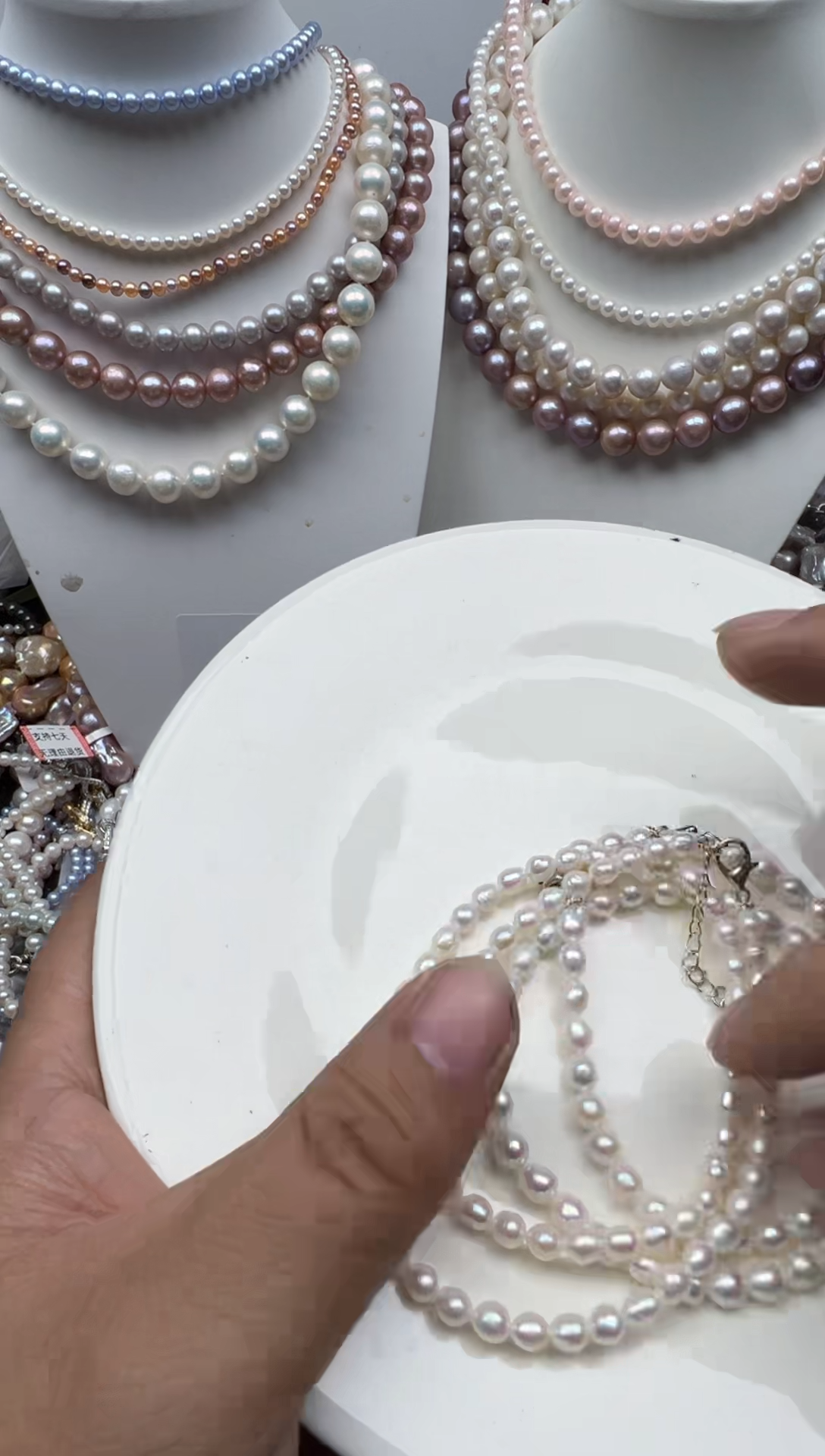 【闪购商品】淡水珍珠颈饰未镶嵌1