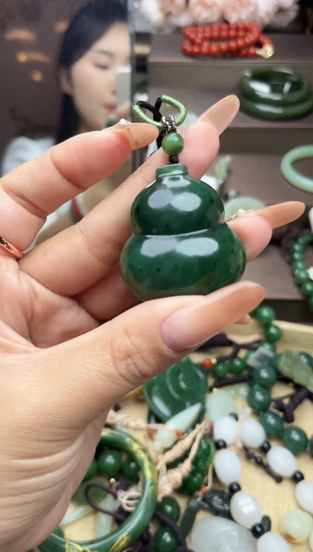 颈饰未镶嵌和田玉未镶嵌和田玉吊坠多样性拍一发一