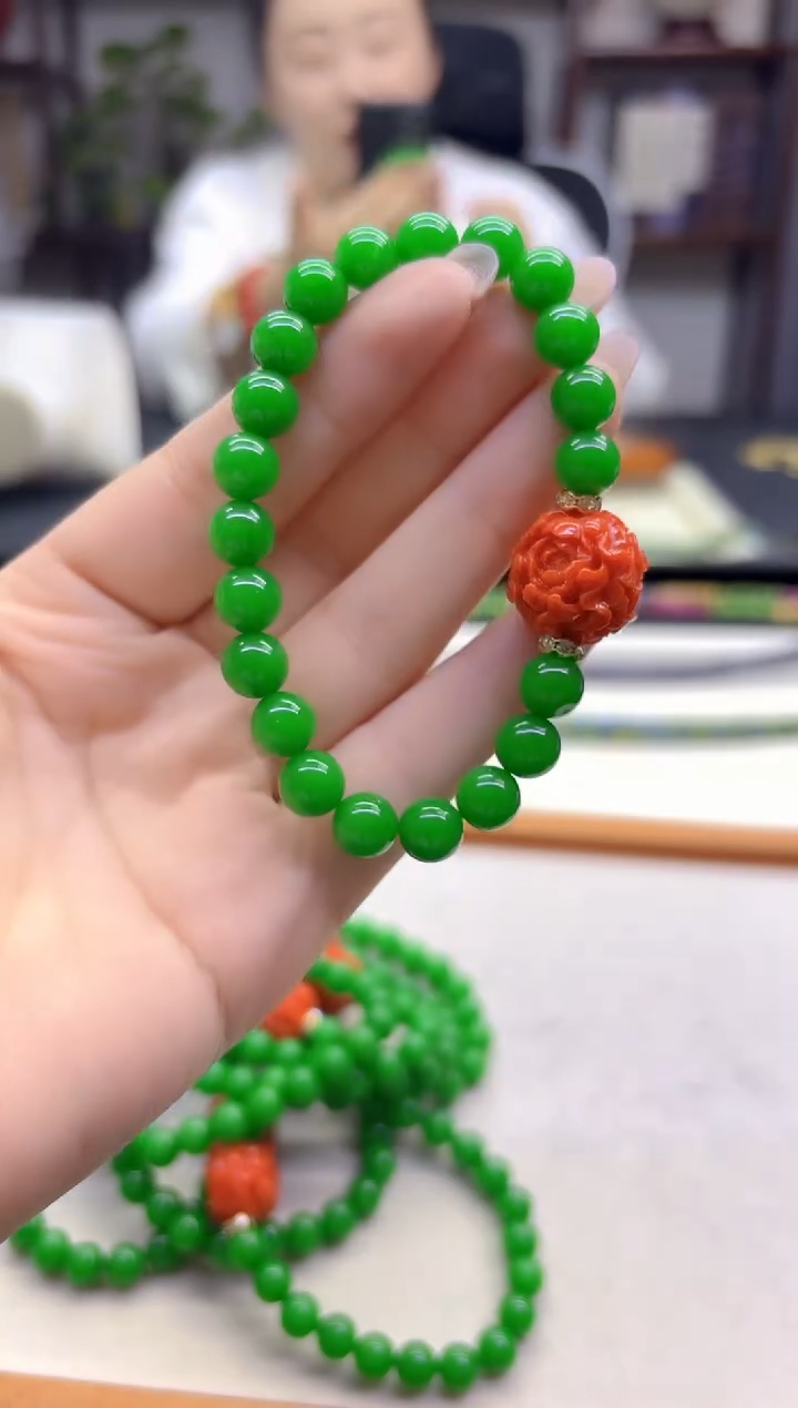 未镶嵌手链翡翠DIY款S339