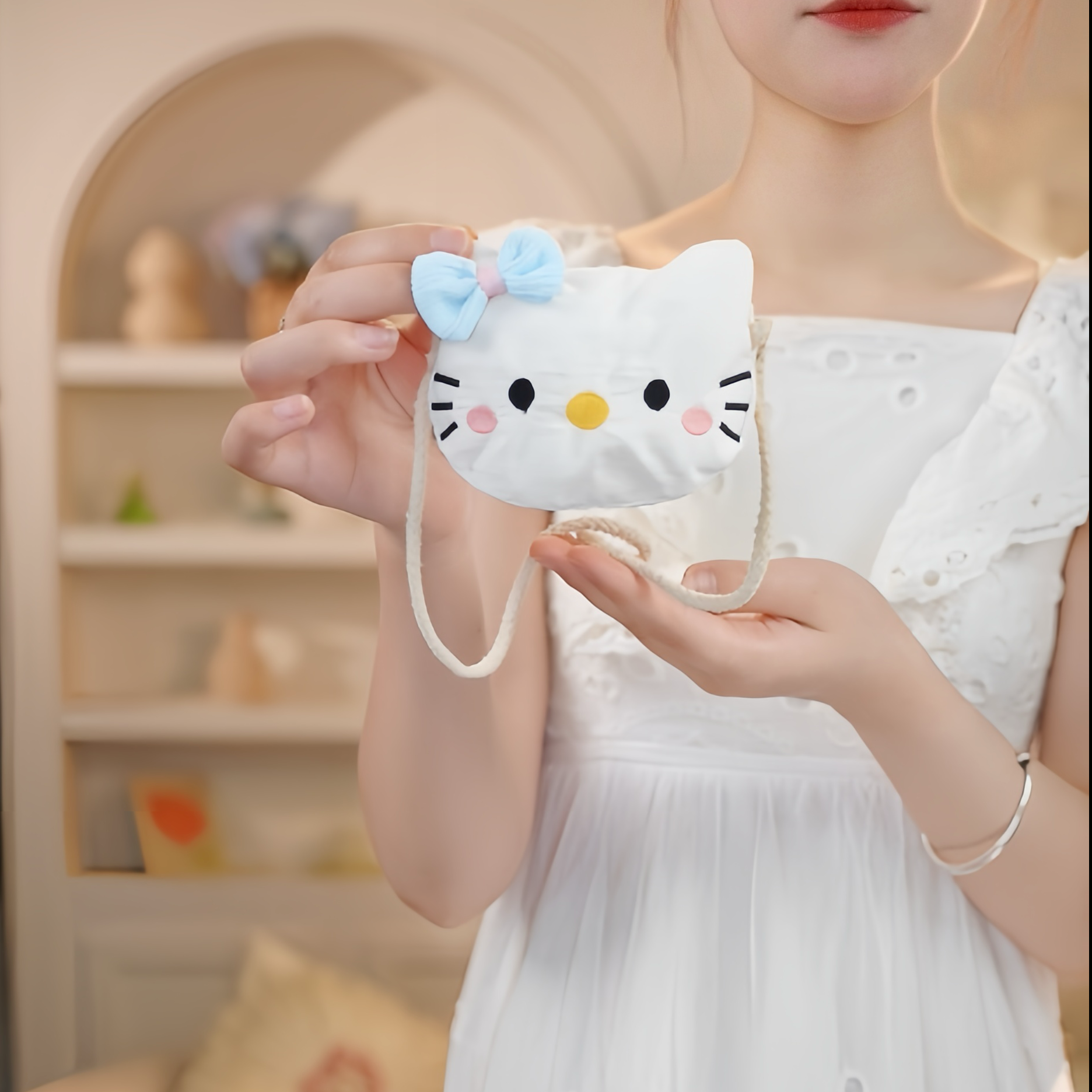 2025年夏季新款包包女小童可爱条纹立体