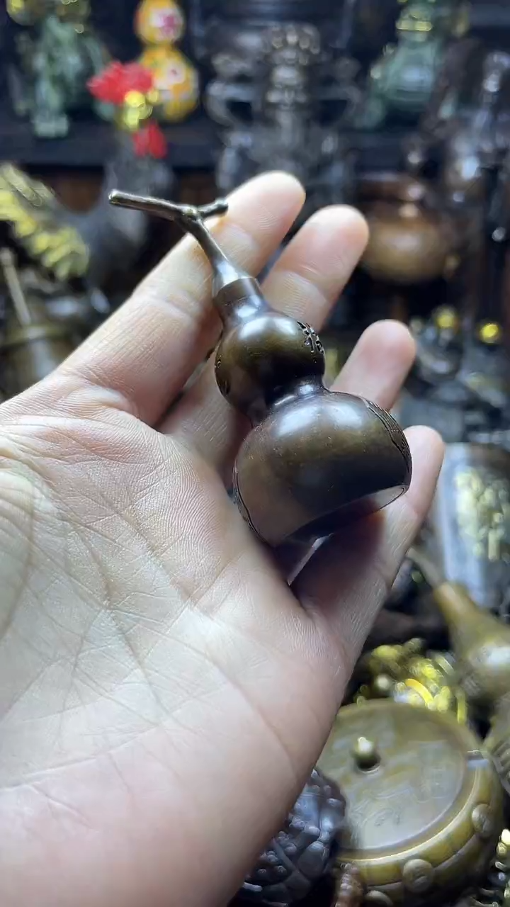 闪购链接，点击下单，有运费险，铜摆件