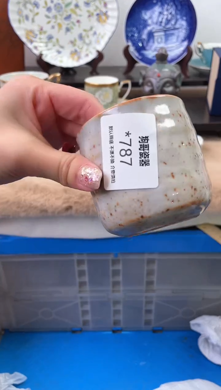 【闪购商品】瓷片787海外中古回流瓷器 默认瑕疵慎拍