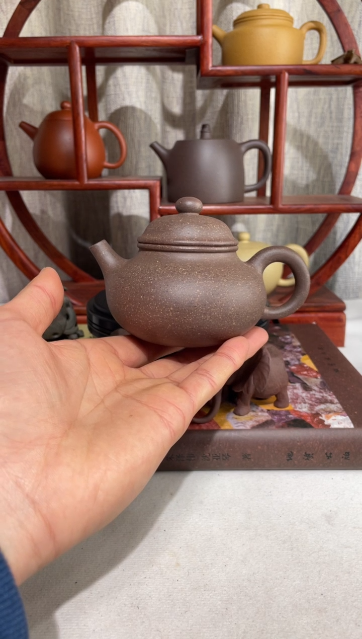 【闪购商品】紫砂茶壶台西青段手工泥容天165cc