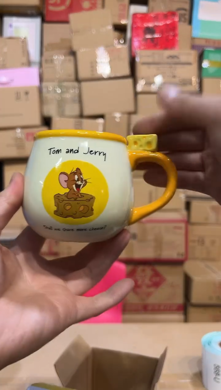 【闪购商品】杯原盒杰瑞奶酪水杯