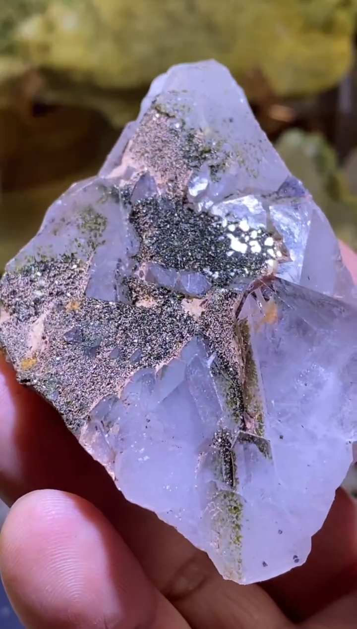 未镶嵌珠宝半成品水晶78号四川超七花园水晶