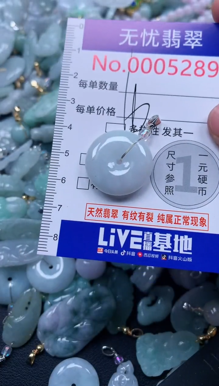 颈饰未镶嵌翡翠5289