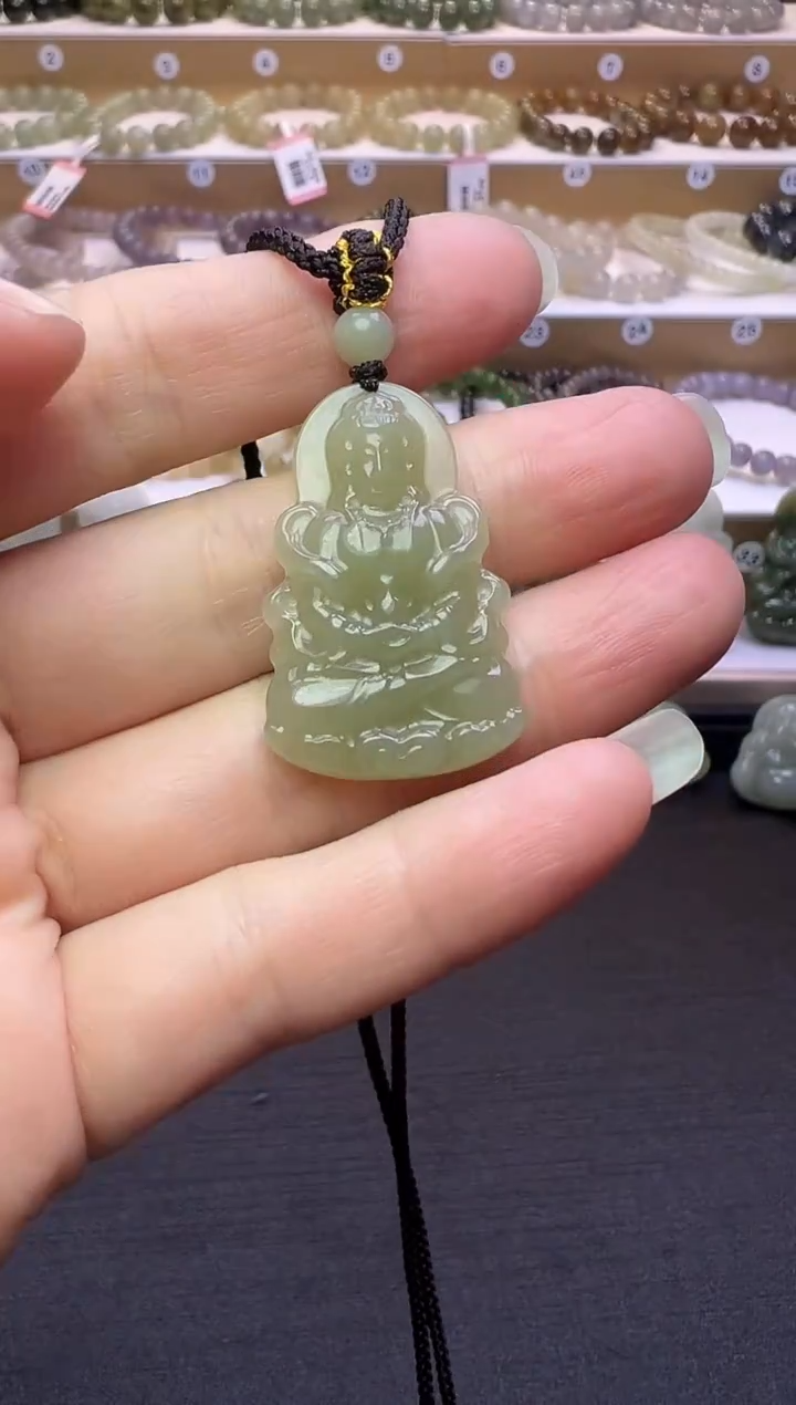 颈饰未镶嵌和田玉52号链接有结构