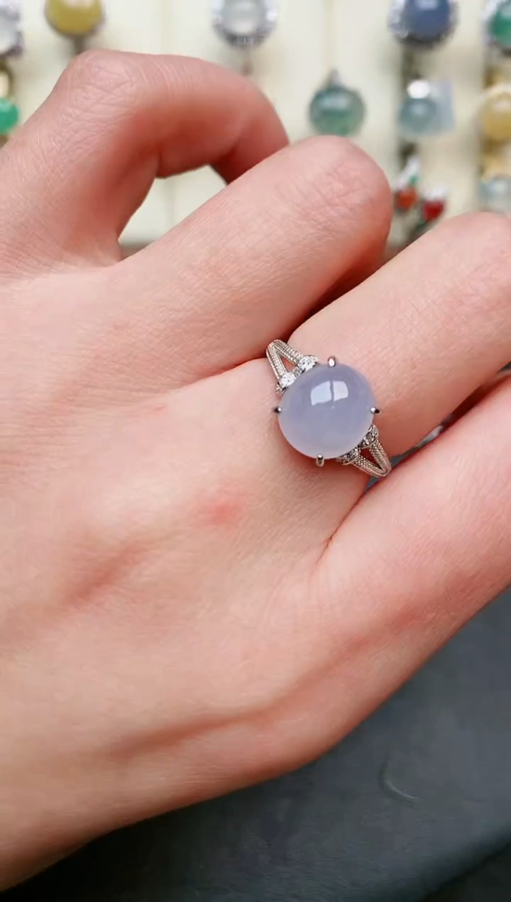 【闪购商品】翡翠戒指银S925镶嵌.....