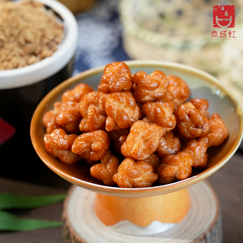 商城红红糖拇指小麻花 传统糕点点心解馋休闲零食酥脆原味