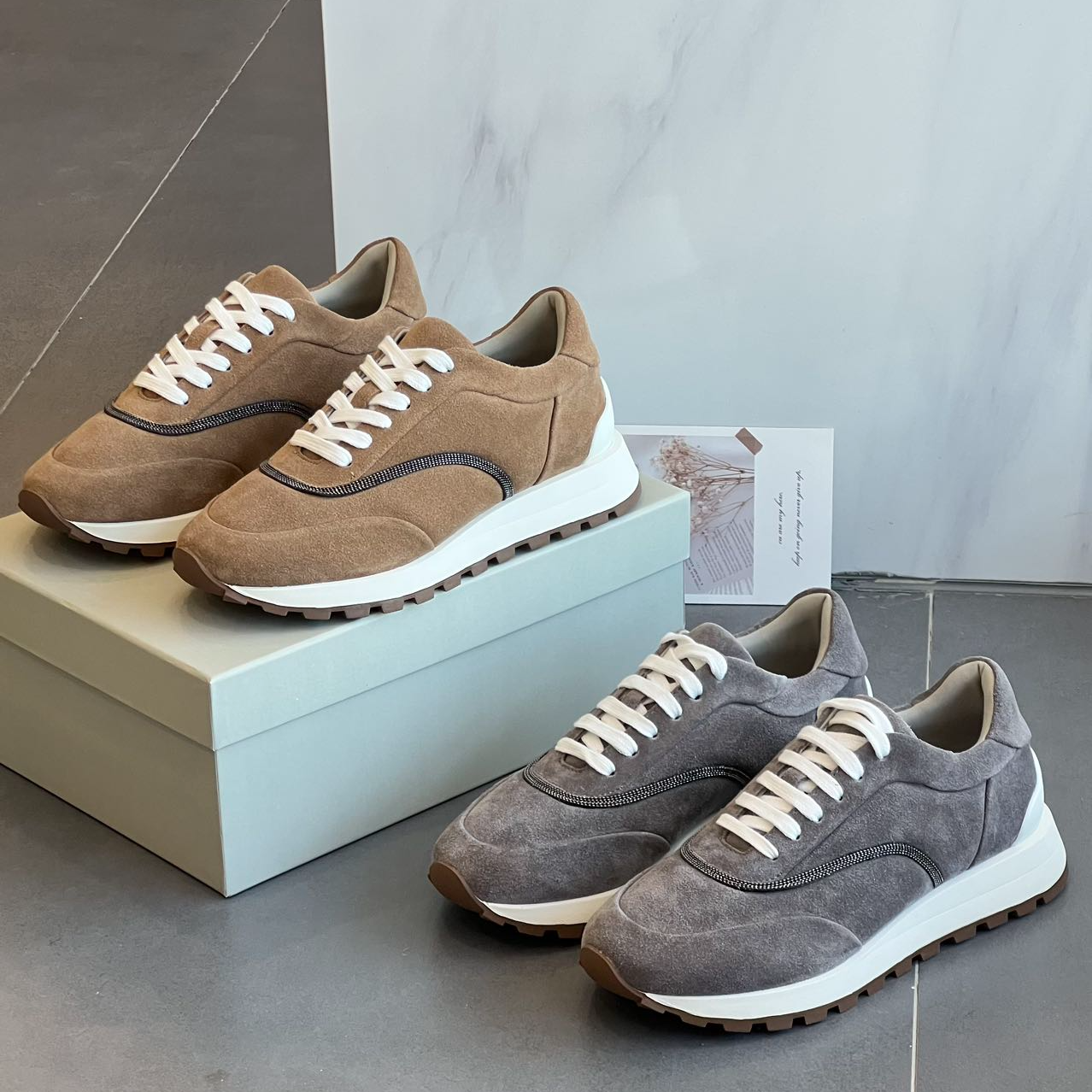 厚底增高复古百搭运动鞋