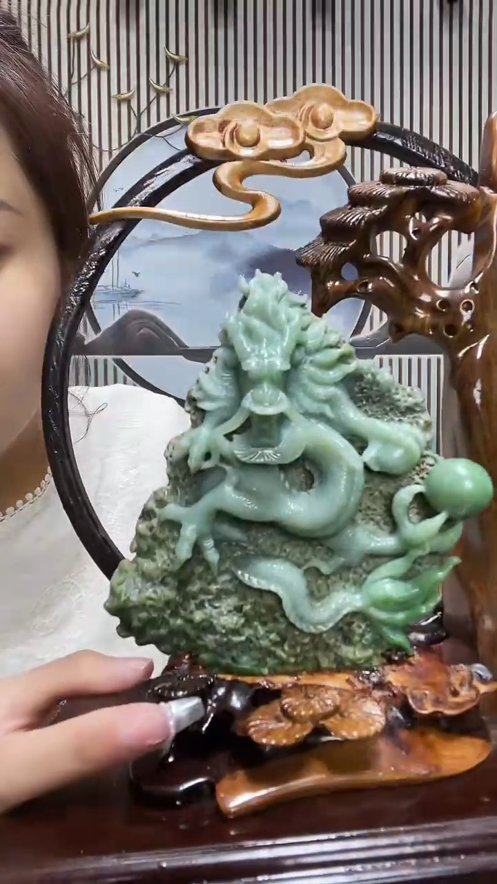 【闪购商品】和田玉把件未镶嵌龙
