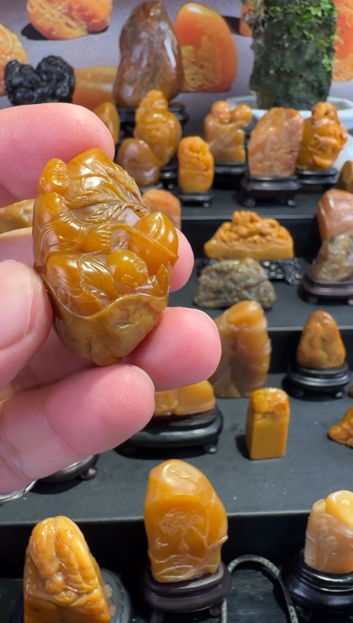 【闪购商品】田黄石半知田黄直播间