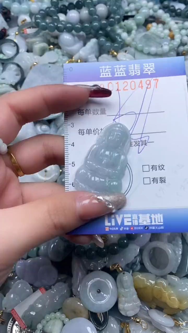 【闪购商品】翡翠颈饰未镶嵌闪购0120497多样性发其一