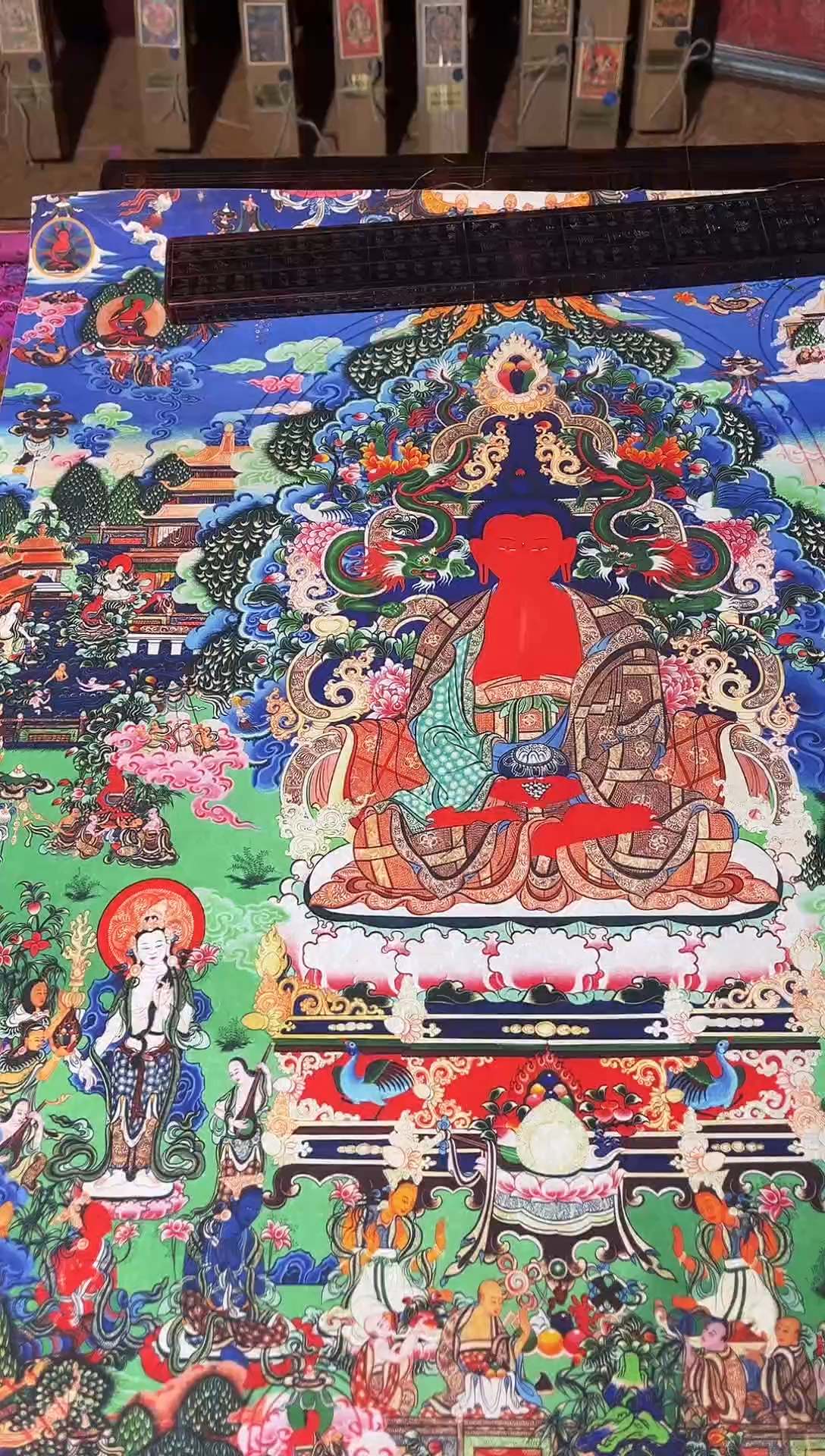 卷轴画东东唐卡tk16