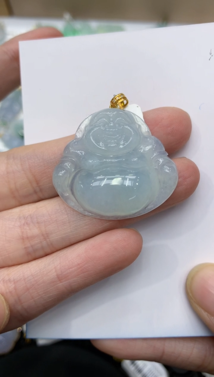 【闪购商品】翡翠颈饰18K金镶嵌11111111