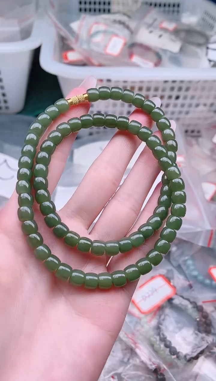 和田玉未镶嵌颈饰多样性发拍一发一