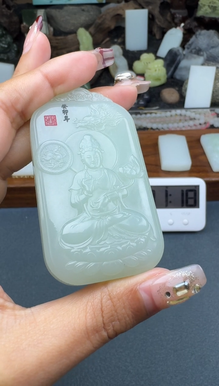 【闪购商品】和田玉颈饰未镶嵌菲菲