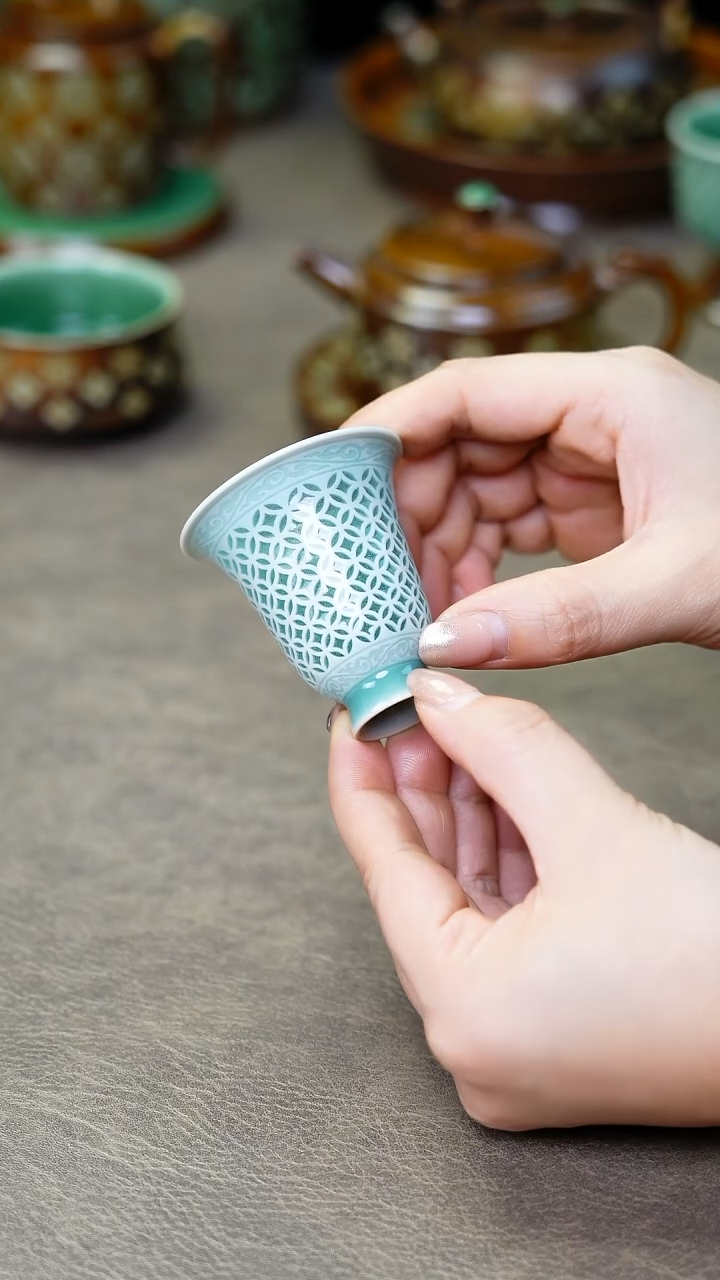 【闪购商品】龙泉青瓷手工主人杯