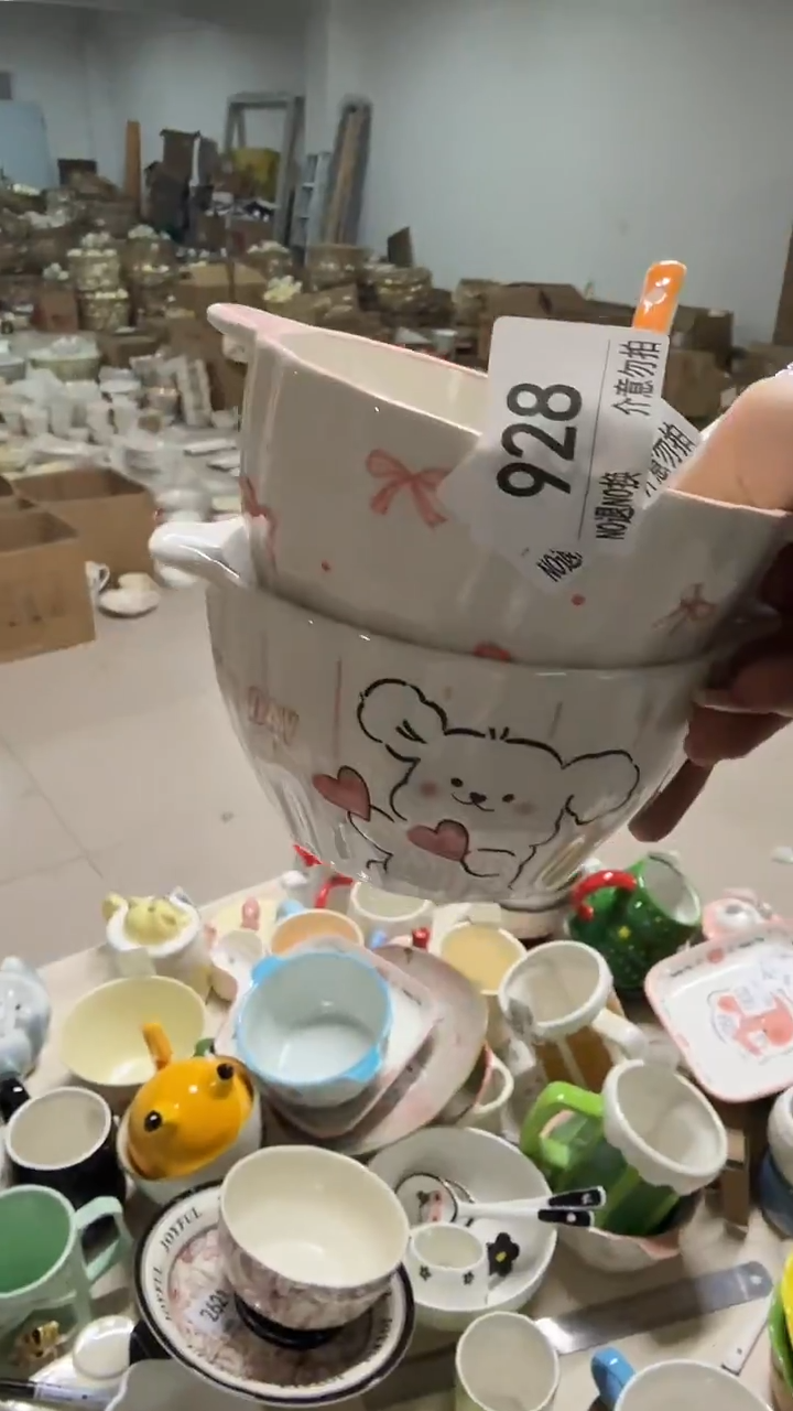 陶瓷手柄款微瑕四单包邮928