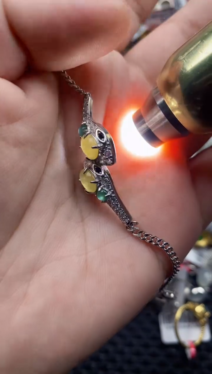 【闪购商品】翡翠戒指银S925镶嵌111111---6