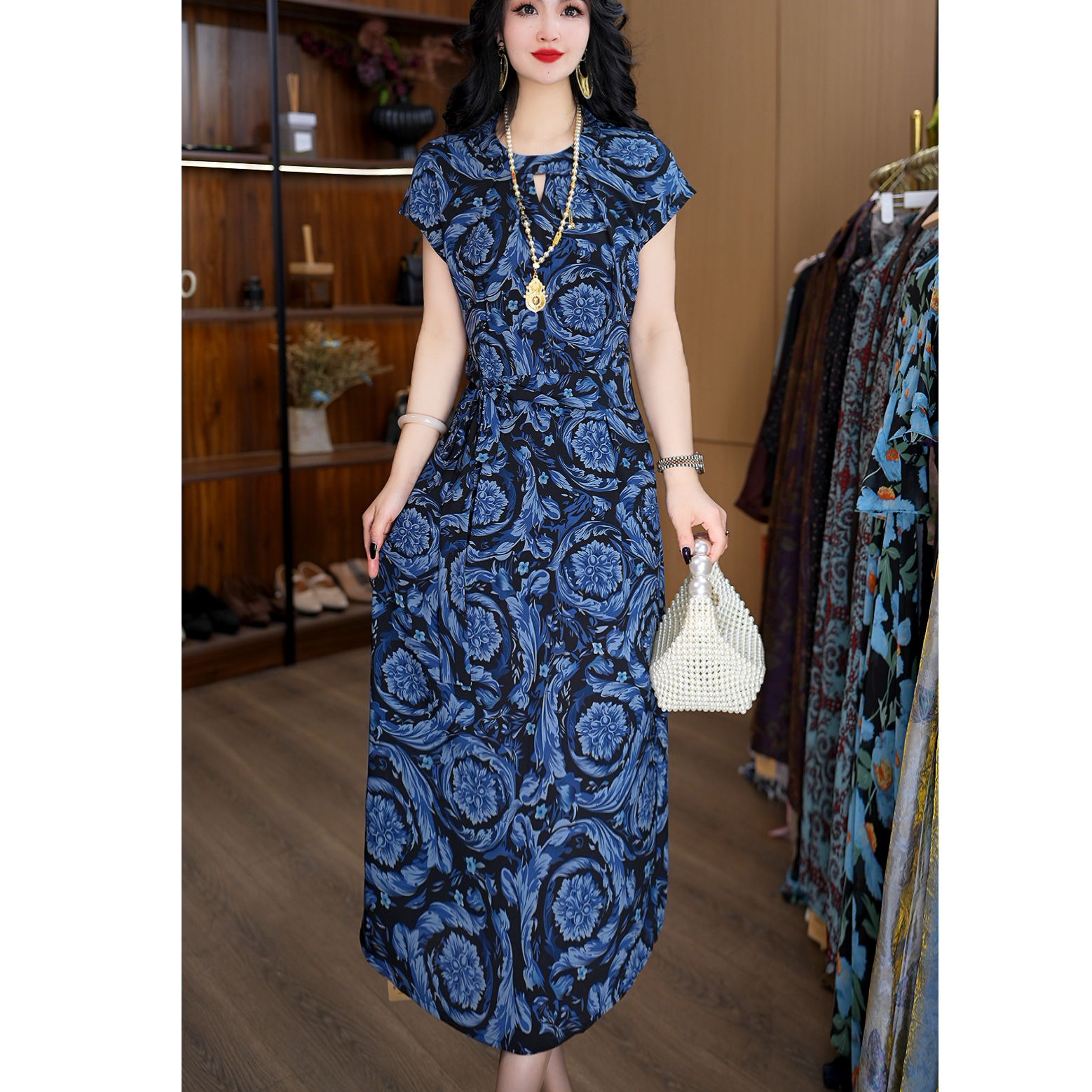 8466-36新款女士连衣裙