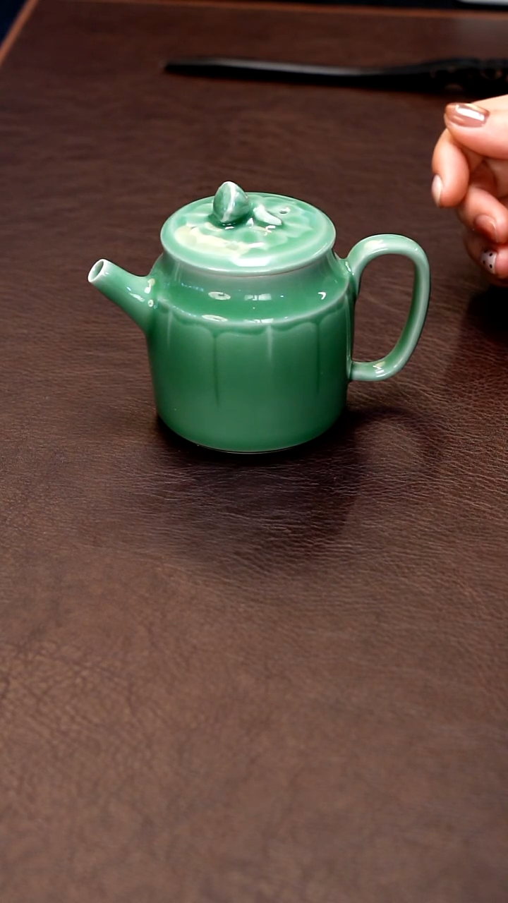 青瓷手工茶器包邮