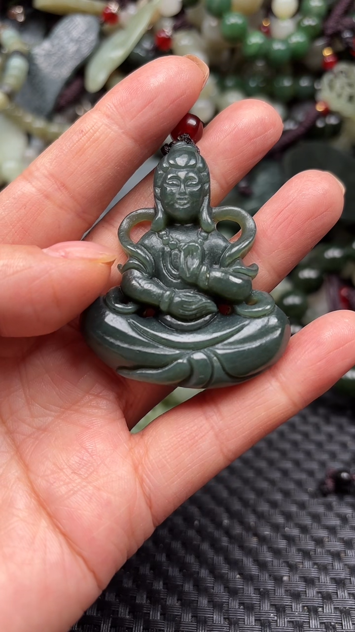 【闪购商品】和田玉颈饰未镶嵌1