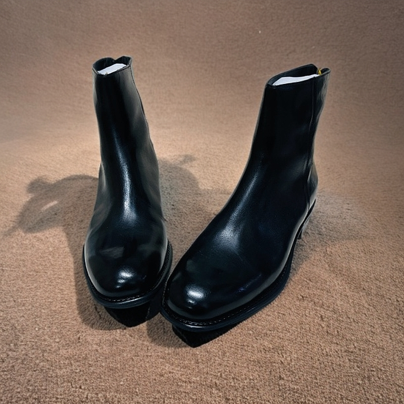 水洗马皮切尔西马丁短靴